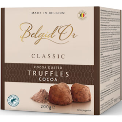 Belgian truffles classic 200g