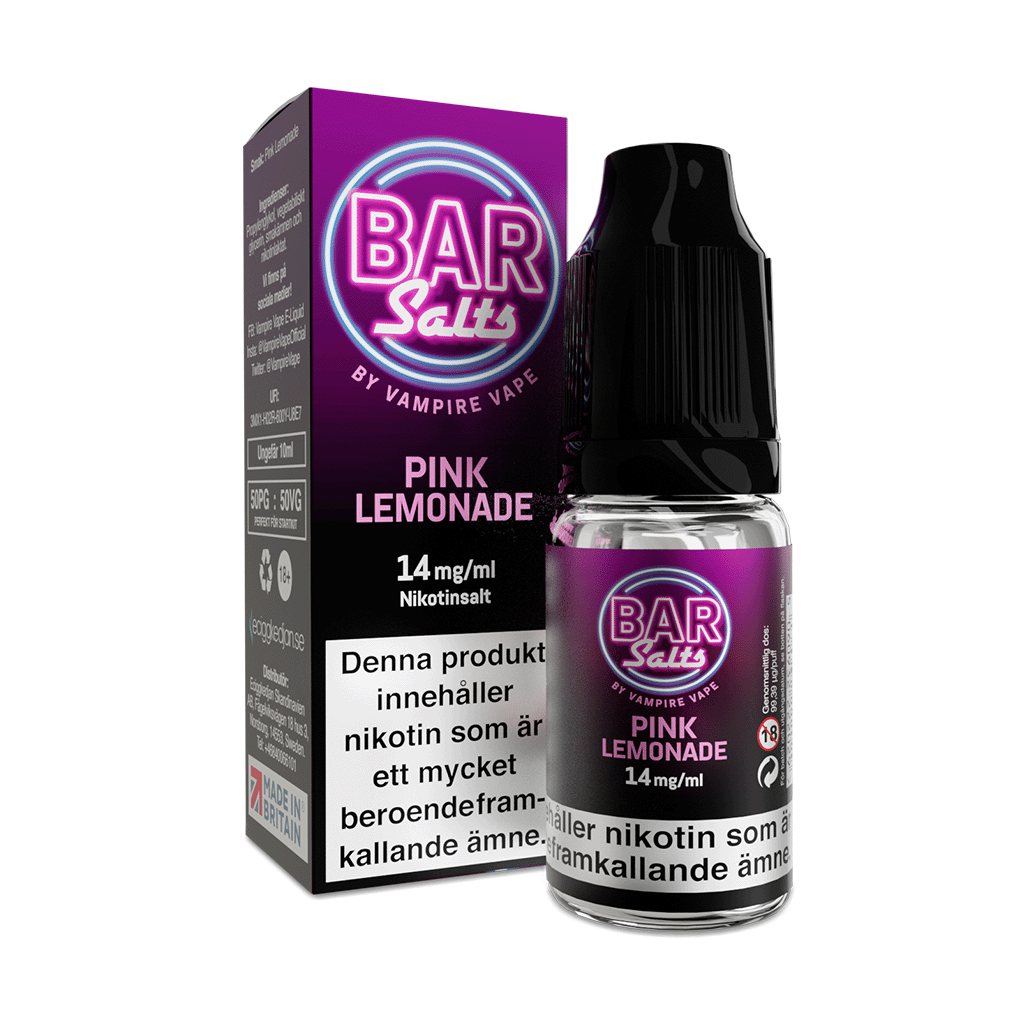 Bar salt pink lemonade 14mg