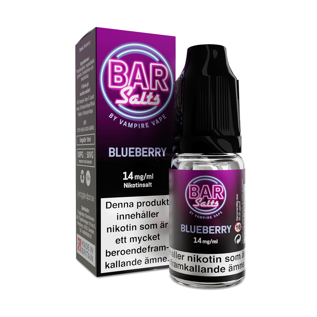 Bar salt blueberry 14mg