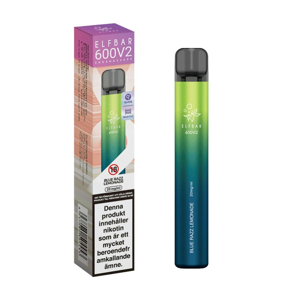 Elfbar V2 blue razz lemonade