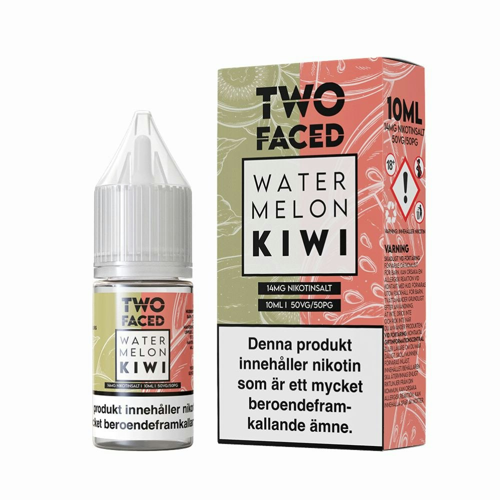 Two faced watermelon kiwi 14mg