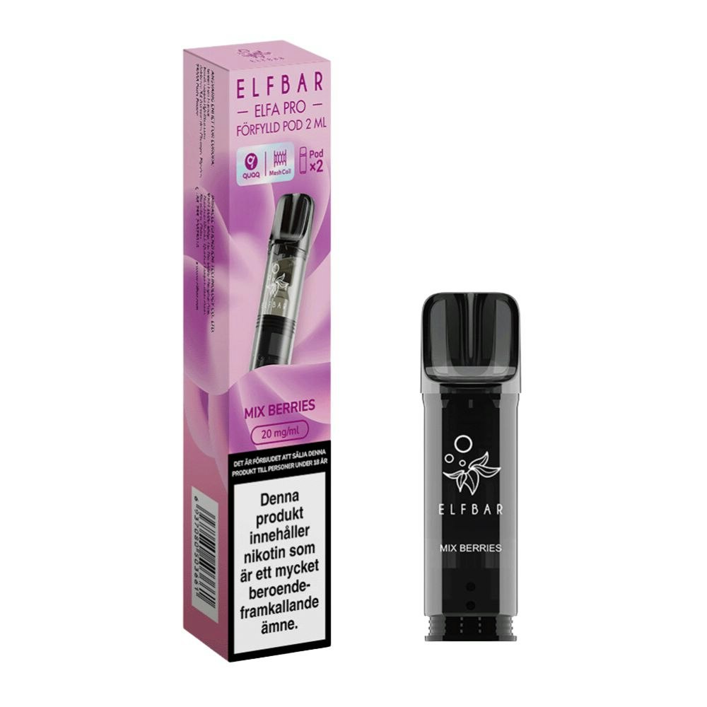 Elfbar pod 2-pack mix berries