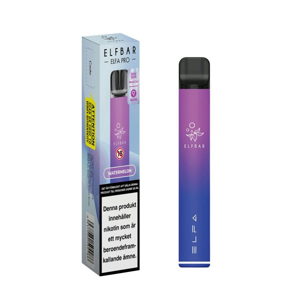 Elfbar mesh purple batteri
