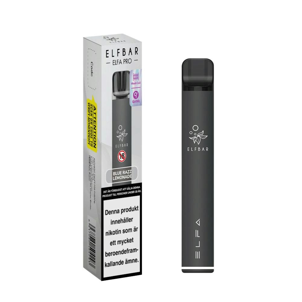 Elfbar mesh black batteri