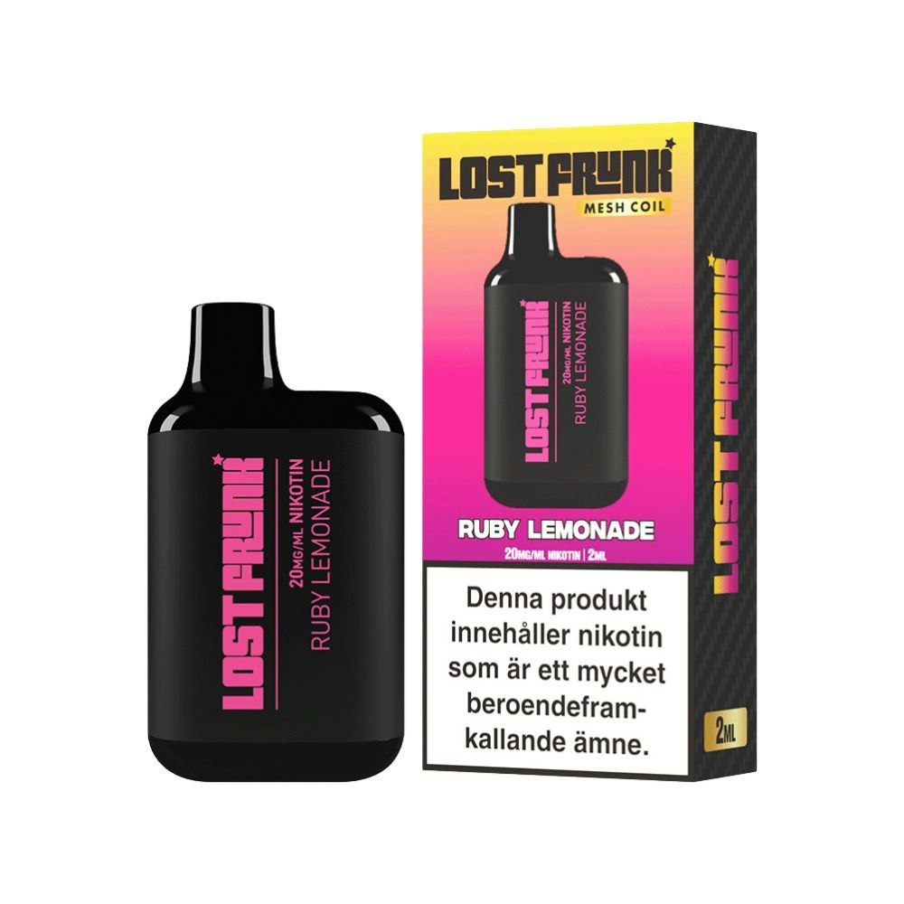 Lost frunk mesh ruby lemonade 20mg