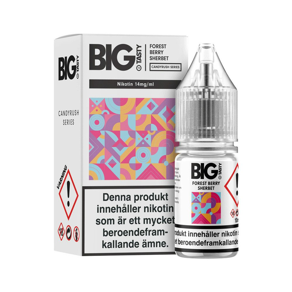 Big tasty forest berry sherbet 10ml