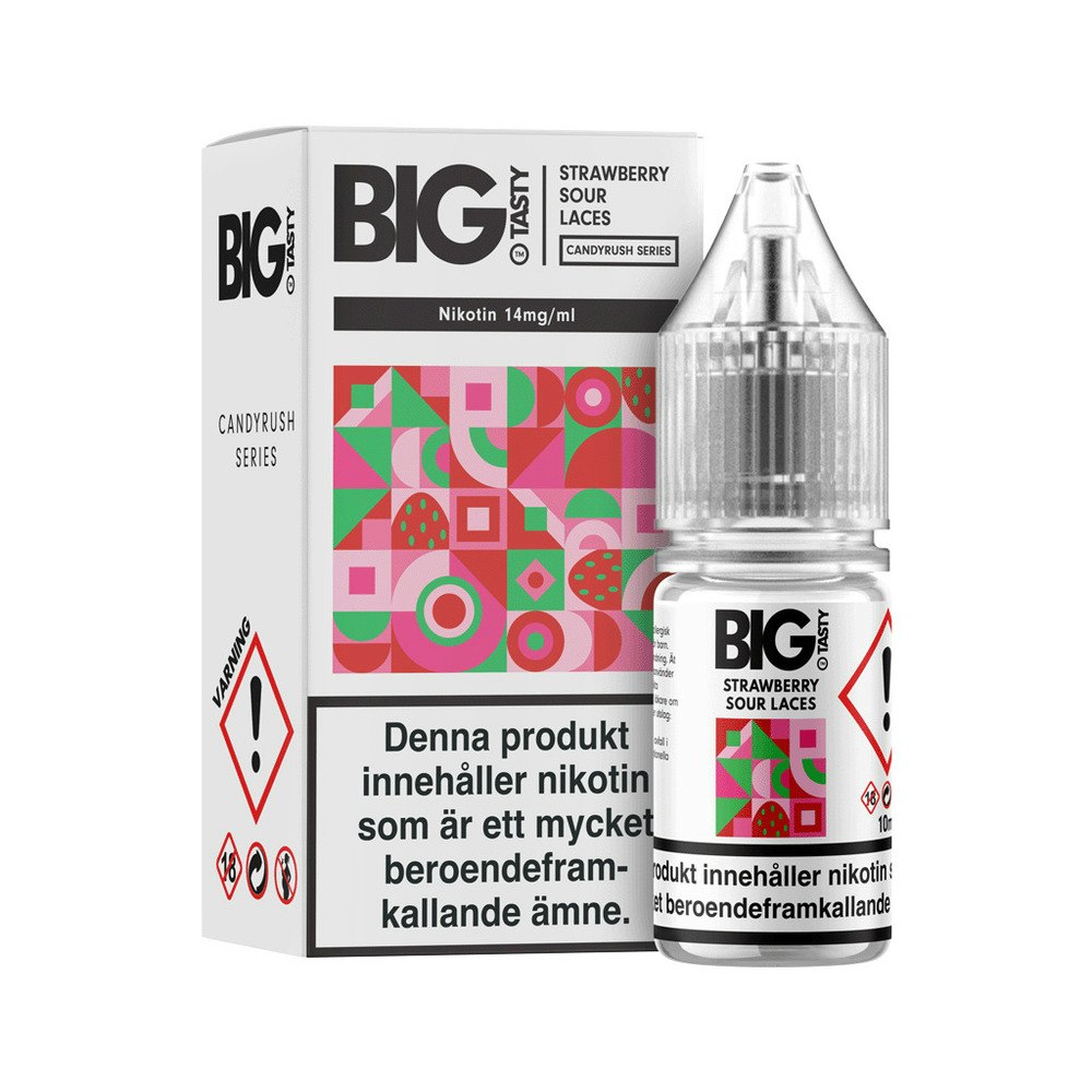 Big tasty strawberry sour 10ml