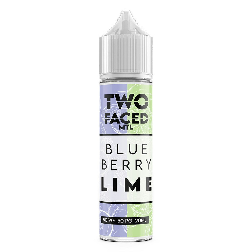 Two faced blueberry lime