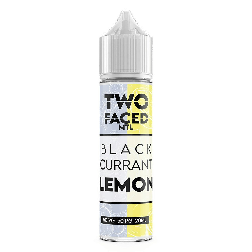 Two faced blackcurrant lemon 20ml