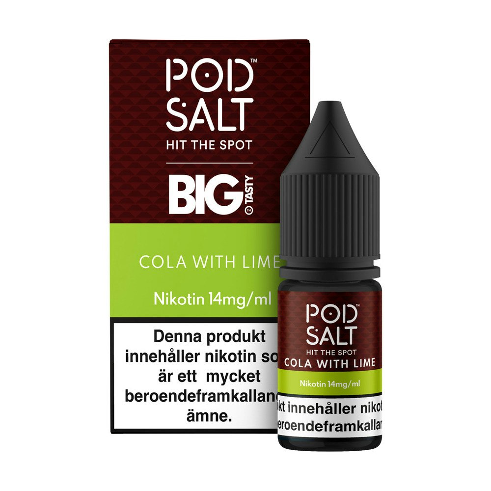 Podsalt Cola with Lime 14mg 10ml