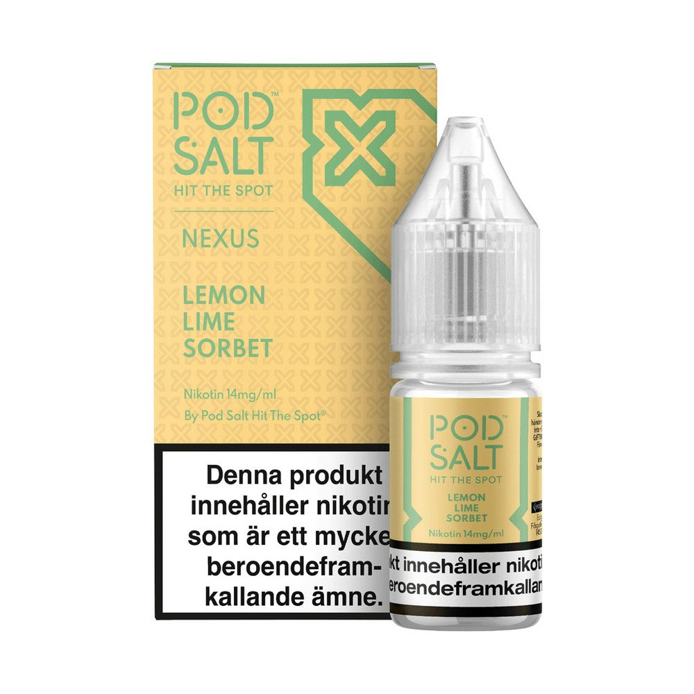 Nexus lemon lime sorbet 14mg