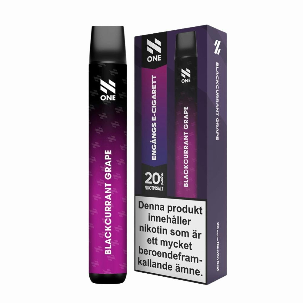 N one blackcurrant grape 20mg