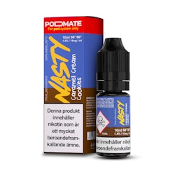 Nasty salt caramel cream cookies 14mg
