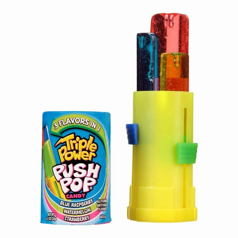 Triple power push pop 34g