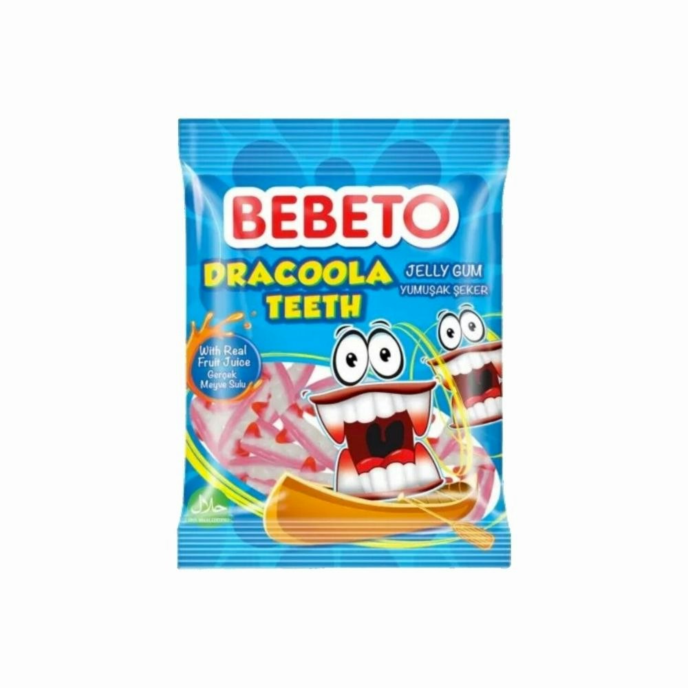 Bebeto Dracoola teeth 80g påse