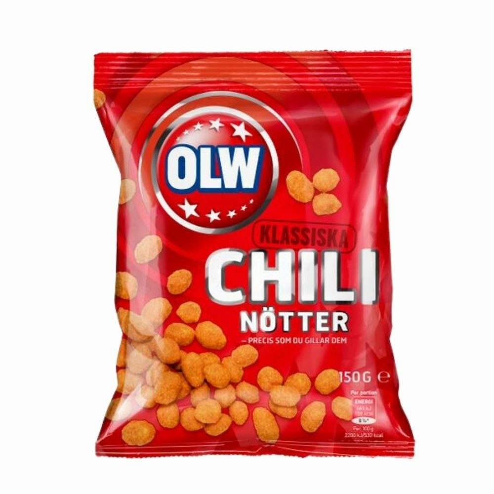 OLW chilli nötter 150g
