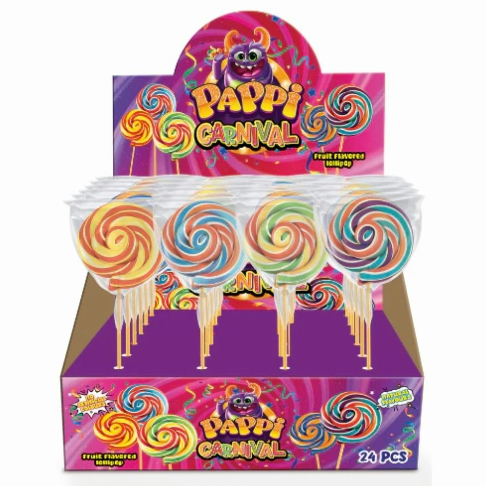 Pappi carneval lollipop 30g