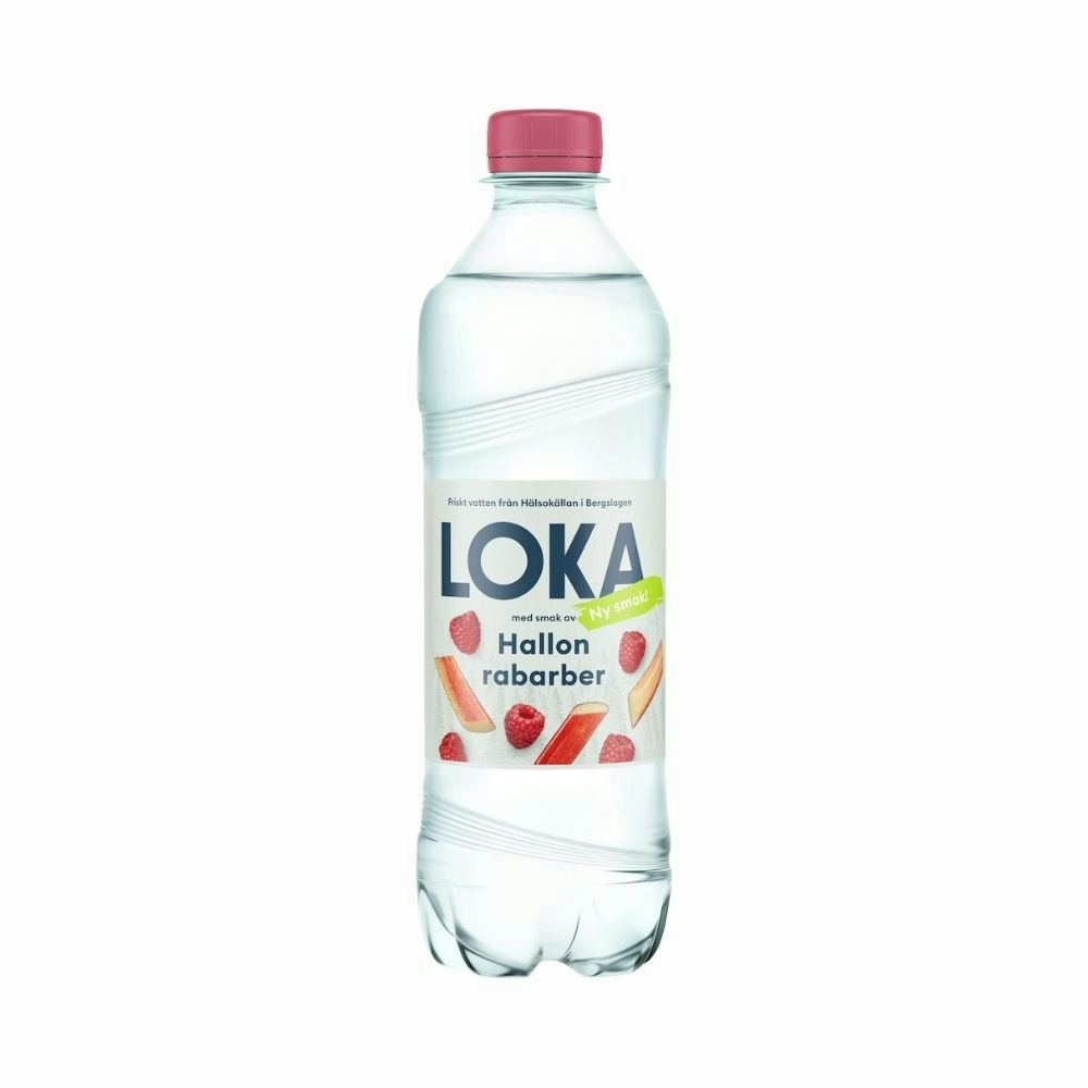 Loka hallon rababer 50cl
