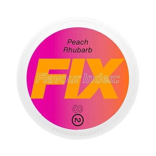 Fix all white peacxh rhubarb