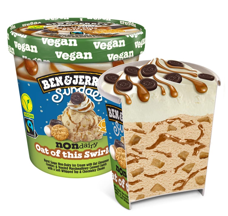Ben & Jerrys non diary oat of