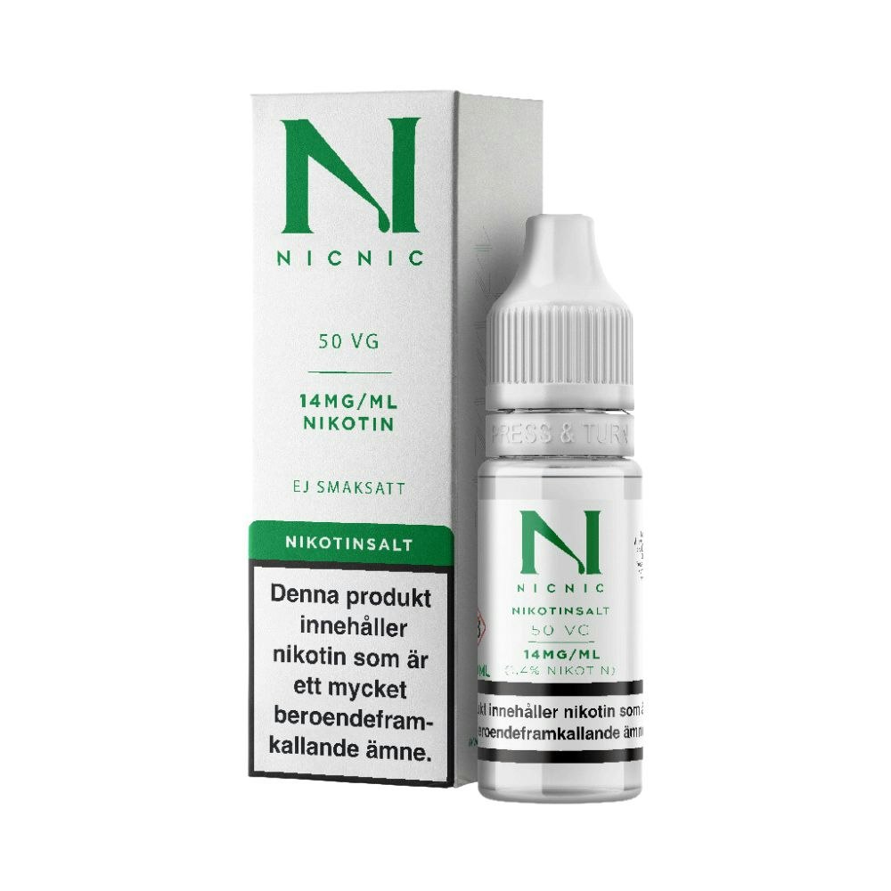 Nic Nic nicshots salt VG50 PG50