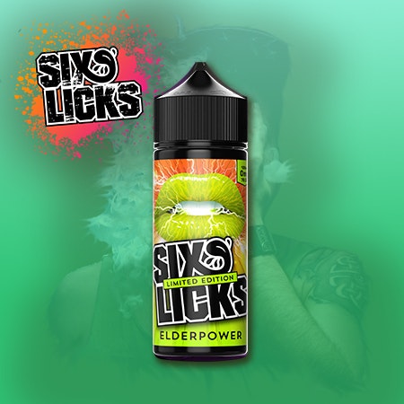 Sixs licks elderpower 100ml