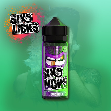 Sixs licks liquid gold 100ml