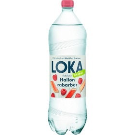 Loka hallon rabarber 1,5l