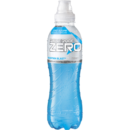 Powerade zero sugar mountain 50cl