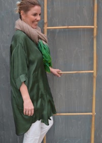 Limo Blouse Green