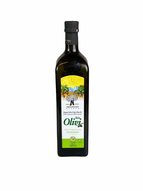 Olivolja Nikolopoulos Estate kallpressad Ekologisk 1liter