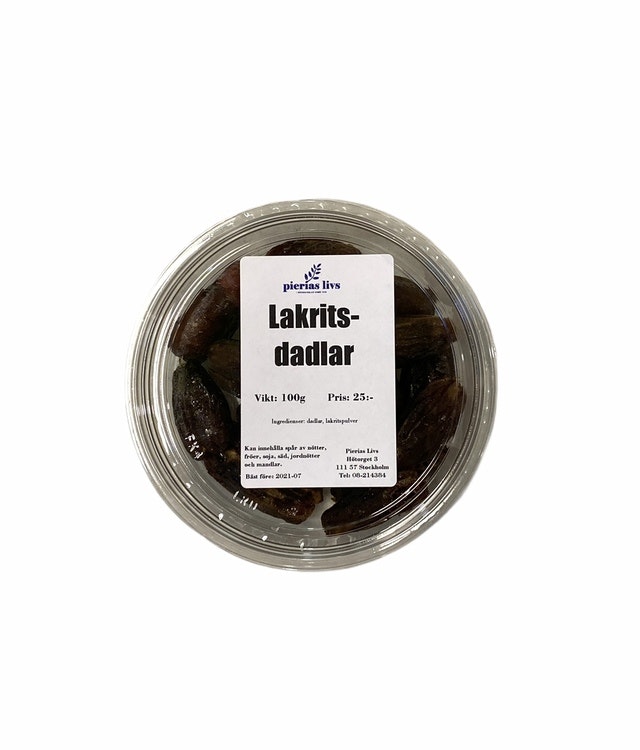 Lakrisdadlar 100g