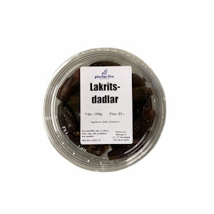 Lakrisdadlar 100g