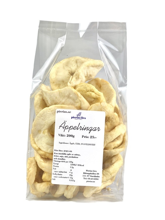 Äppelringar 200g