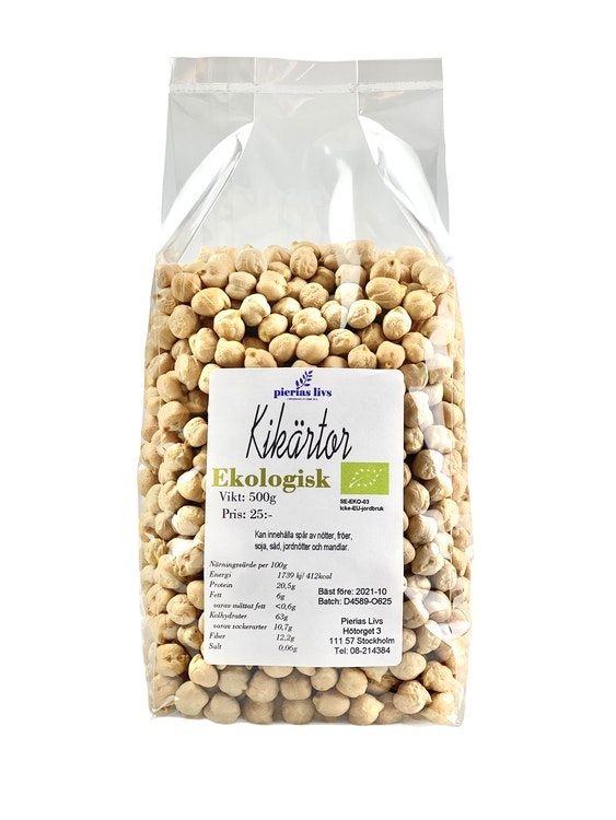 Kikärtor Ekologisk 500g