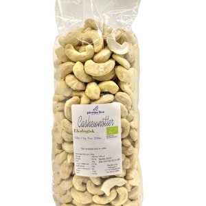 Cashewnötter naturella Ekologiska 1kg