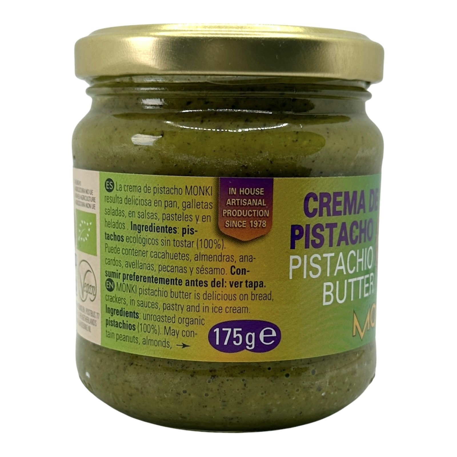 Pistagesmör Ekologisk 175g
