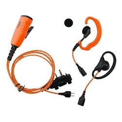 Jaktradio - ICOM ProHunt Basic 2 Paket Orange + Headset + Lång antenn