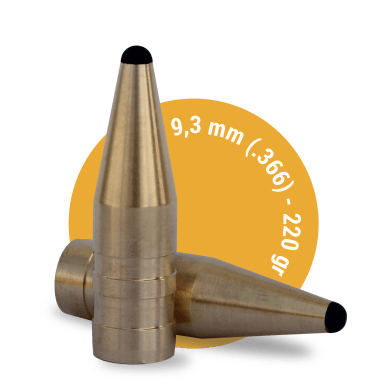 Fox Classic Hunter Blyfri kula 9.3 mm (.366-.375) - 50st kulor