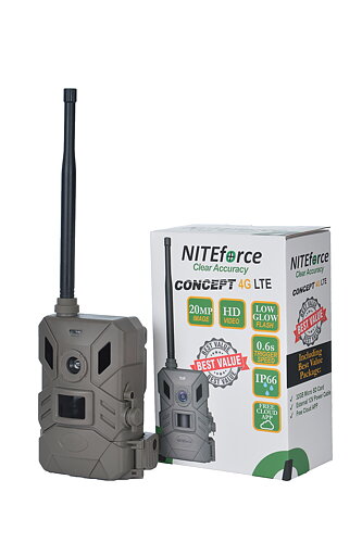 NITEforce Concept 4G Cloud + NITEforce Solcellspanel inbyggt 8000mAh batteri