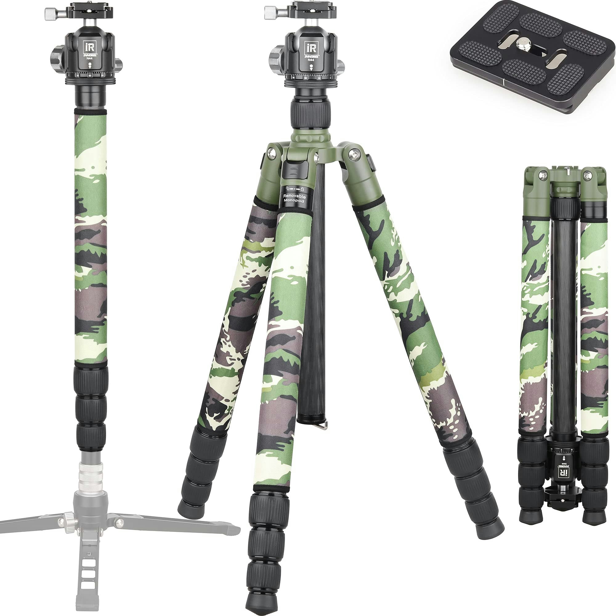 Tripod Camo inkl klämma för vapnet