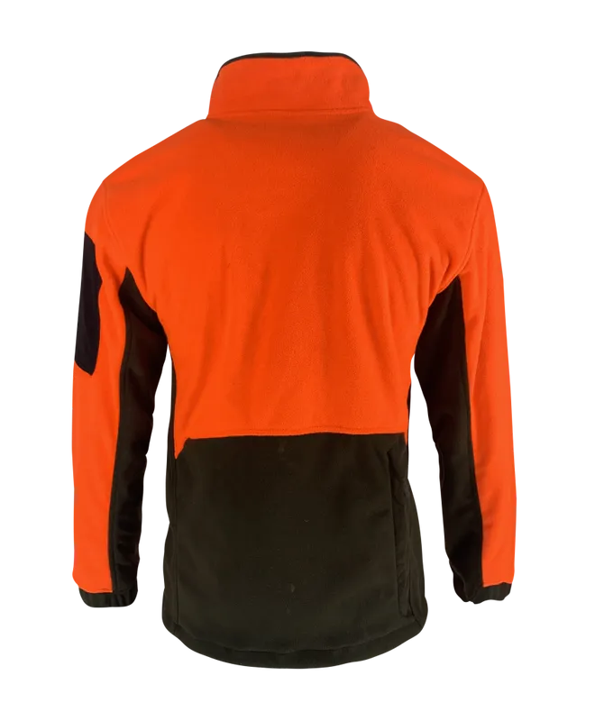 Fullmundur Valdres Fleecejacka Orange