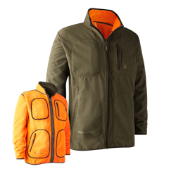 Deerhunter Gamekeeper Bonded Fleecejacka - vändbar