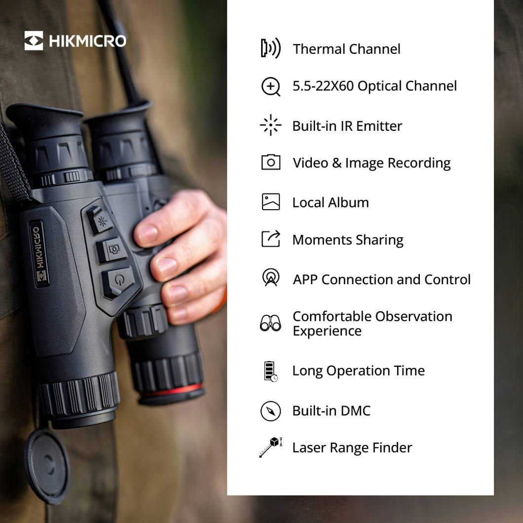 HIKMICRO Habrok 4K HE25LN 940nm