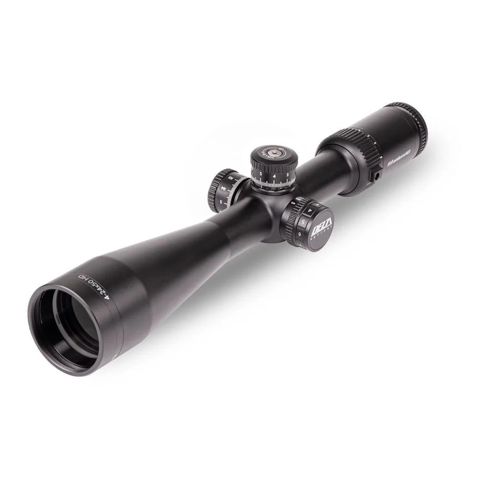 Delta - Titanium HD 4-24x50 SFP Di-MD Belyst med Utbytbara Rattar