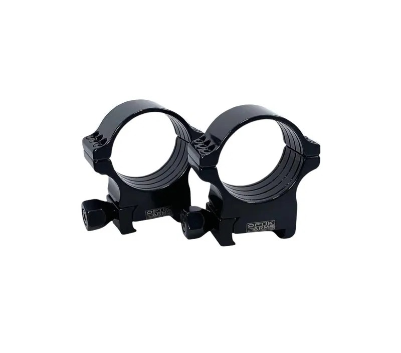 Optik Arms - Tactical weaver rings - 35 mm, thumb screw