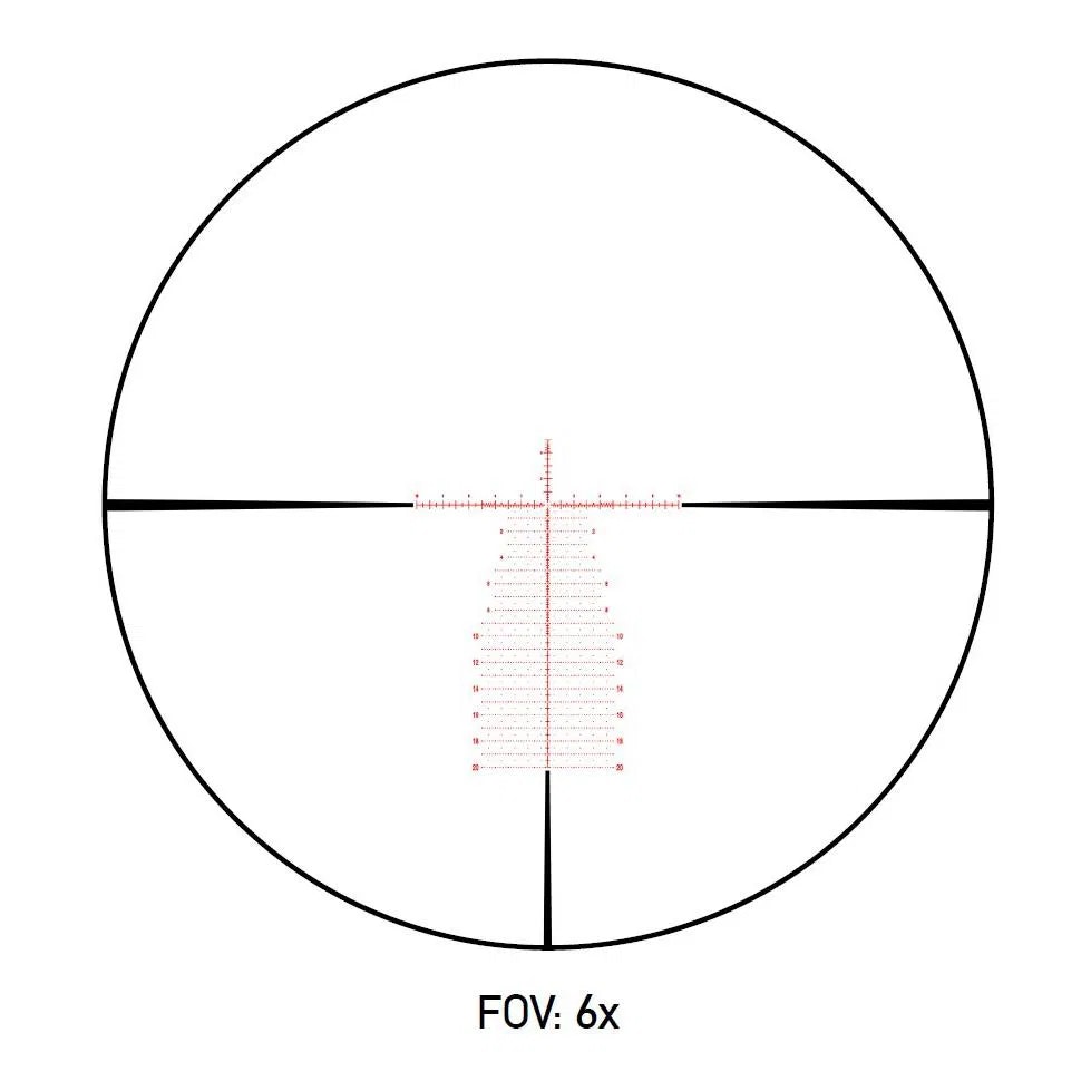 Element Optics - Theos 6-36x56 FFP APR-2D MRAD