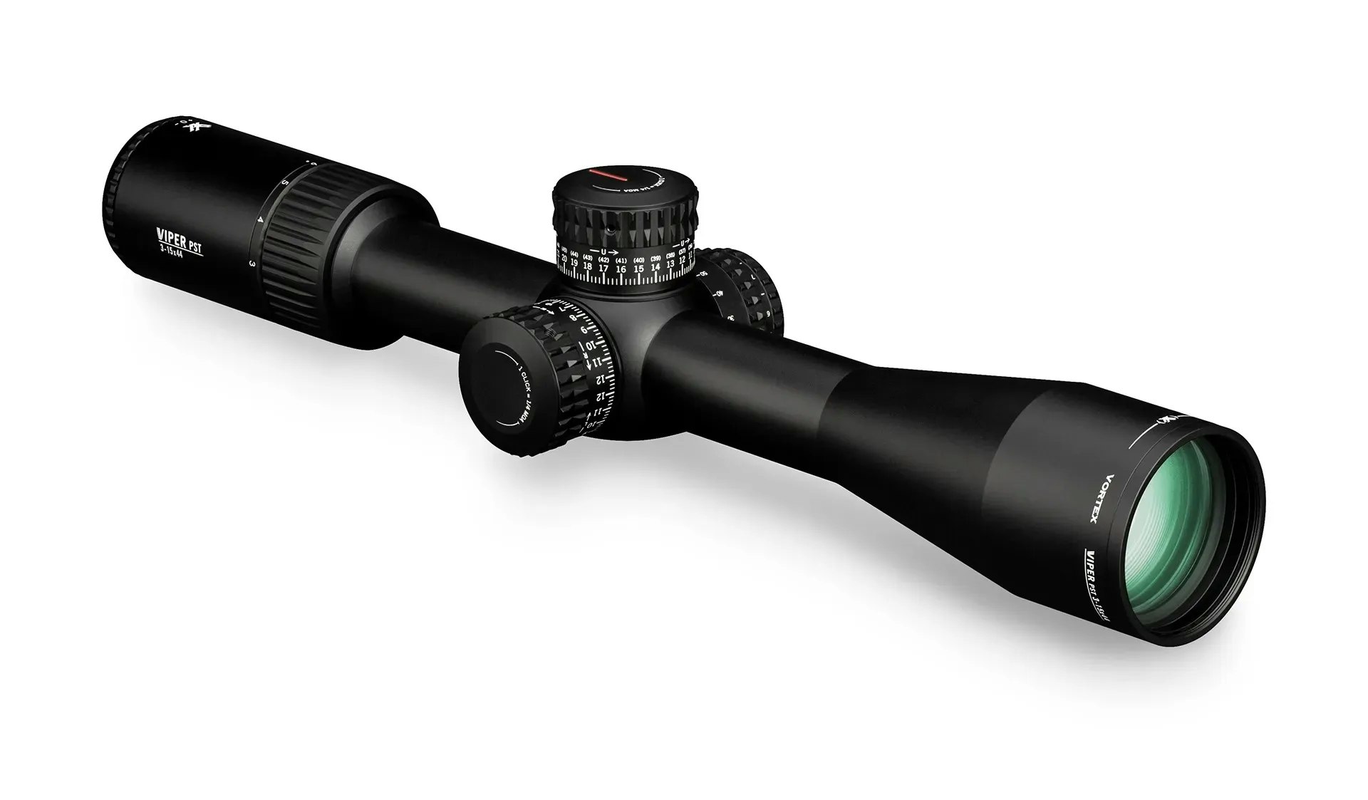 Vortex - Viper PST Gen 2 3–15x44 riktm EBR-4 belyst (MOA)