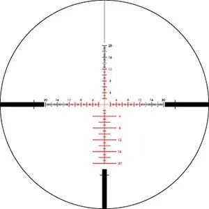Vortex - Viper PST Gen 2 5–25x50 riktm EBR-4 belyst (MOA)