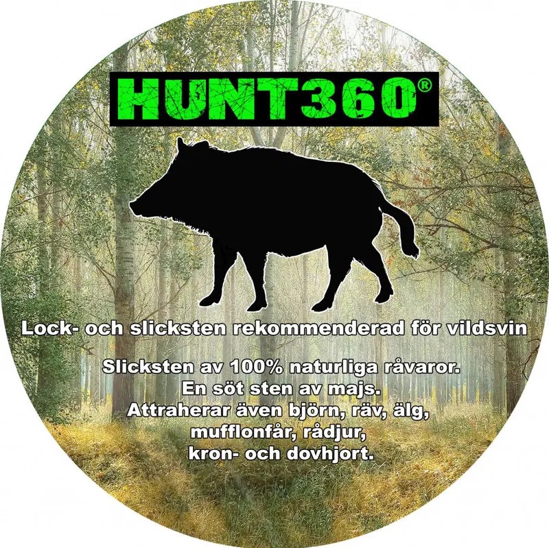Slicksten Vildsvin, söt majs, 2kg